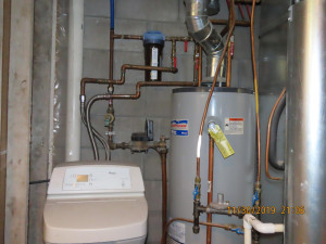 water heater inspection